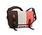 Classic Messenger Bag - poly weathered canvas dark brown / poly weathered canvas tusk / ballistic nylon candy melon