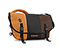 Classic Messenger Bag - poly weathered canvas peanut / nylon black / h3d herringbone dark brown