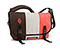 Classic Messenger Bag - poly weathered canvas dark brown / poly weathered canvas tusk / ballistic nylon candy melon