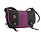 Classic Messenger Bag - recycled pet ripstop black fc / ballistic nylon village violet / recycled pet ripstop black