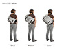 D-Lux Laptop Bondage Messenger Bag Feature