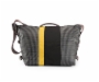 D-Lux Laptop Racing Stripe Messenger Bag Back
