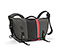 D-Lux Laptop Racing Stripe Messenger Bag - ballistic nylon carbon grey / black / carbon grey