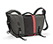 D-Lux Laptop Racing Stripe Messenger Bag - ballistic nylon carbon grey / black / carbon grey