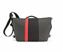 D-Lux Laptop Racing Stripe Messenger Bag Back