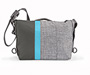 D-Lux Laptop Racing Stripe Messenger Bag Back