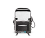 D-Lux Laptop Racing Stripe Messenger Bag Open