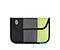 Kindle Keyboard Envelope Sleeve - ballistic nylon black / gunmetal / limeaide