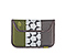 Kindle Keyboard Envelope Sleeve - ballistic nylon algae green / polybond gunmetal w/ cement hex screenprint / ballistic nylon gunmetal