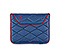 Plush Sleeve for the NEW iPad, iPad 2 - ballistic nylon night blue / village violet