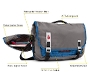 Command Laptop TSA-Friendly Messenger Bag Diagram