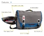Command Laptop TSA-Friendly Messenger Bag Diagram