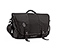 Commute Laptop TSA-Friendly Messenger Bag - ballistic nylon black / black / black