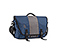 Commute Laptop TSA-Friendly Messenger Bag - ballistic nylon dusk blue / gunmetal  / dusk blue