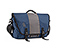 Commute Laptop TSA-Friendly Messenger Bag - ballistic nylon dusk blue / gunmetal / dusk blue