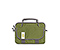 Quickie Laptop Messenger Bag - oxford nylon algae green