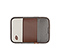 Kindle Fire Slim Sleeve - canvas mahogany brown / tusk grey