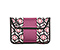 New Kindle & Kindle Paperwhite Envelope Sleeve - print lola floral / 1680d ballistic mulberry purple / print lola floral