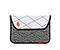 Kindle Fire Plush Sleeve - polka dots bw polka dots / 630d nylon white