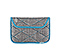 Kindle Fire Plush Sleeve - texture grey / cold blue
