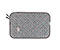 Plush Layer Laptop Sleeve - texture grey / cold blue