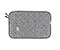 Plush Layer Laptop Sleeve - texture grey / cold blue