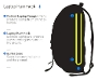 Q Laptop Backpack Diagram