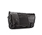Especial Cycling Messenger Bag - laminated fabric black / lightweight nylon black / laminated fabric black
