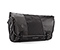 Especial Cycling Messenger Bag - laminated fabric black / lightweight nylon black / laminated fabric black