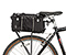 Hunchback Rack Trunk - ballistic nylon black / black / black