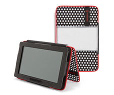 Print BW Polka Dots / 630D Matte White / Print BW Polka Dots