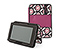 New Kindle Fire Gripster Jacket - print lola floral / 420d matte mulberry purple / print lola floral