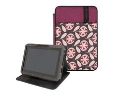Print Lola Floral / 420D Matte Mulberry Purple / Print Lola Floral