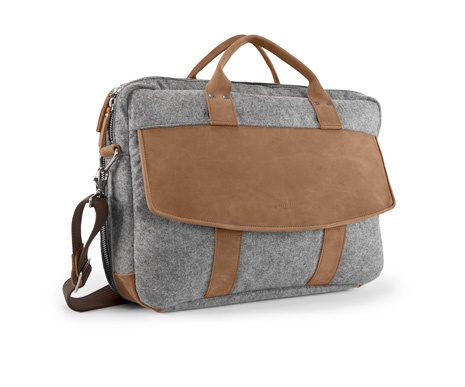 , Hudson Laptop Briefcase Front