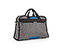 Jetway Travel Tote Bag - ballistic nylon gunmetal / blue / gunmetal