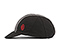 Eddy Cycling Cap - cotton black / herringbone herringbone / cotton bixi red
