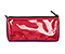Clear Pouch Toiletry Kit - ballistic nylon village violet