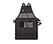 Shop Apron - 1200d non p-pvc black / non p-pvc black
