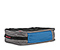 OCD Packing Cube - 420d nylon gunmetal / blue / gunmetal
