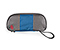 Clear Flexito Toiletry Kit - ballistic nylon gunmetal / blue / gunmetal