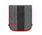 Bifold Wallet - herringbone herringbone /  non p-pvc black