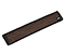 Custom Strap Pad - ballistic nylon dark brown