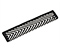 Custom Strap Pad - bold chevron black natural