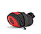 Bike Seat Pack - ballistic nylon bixi red / black
