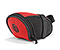 Bike Seat Pack - ballistic nylon bixi red / black