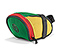 Bike Seat Pack - ballistic nylon emerald / reso yellow