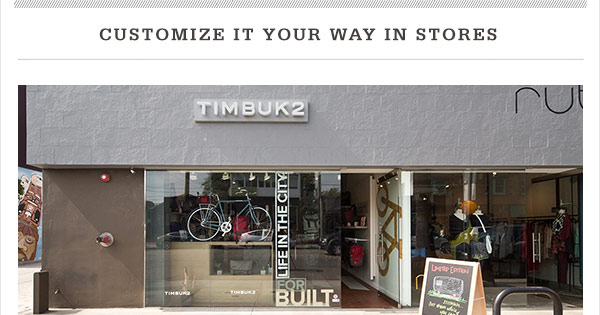 Customize It Your Way In Stores