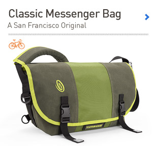Classic Messenger Bag. A San Francisco Original.